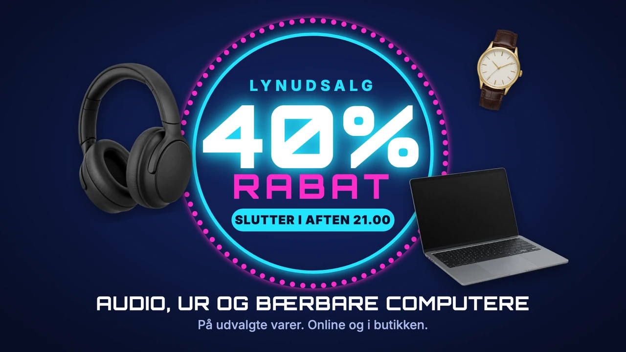 Neonring med rabatskive