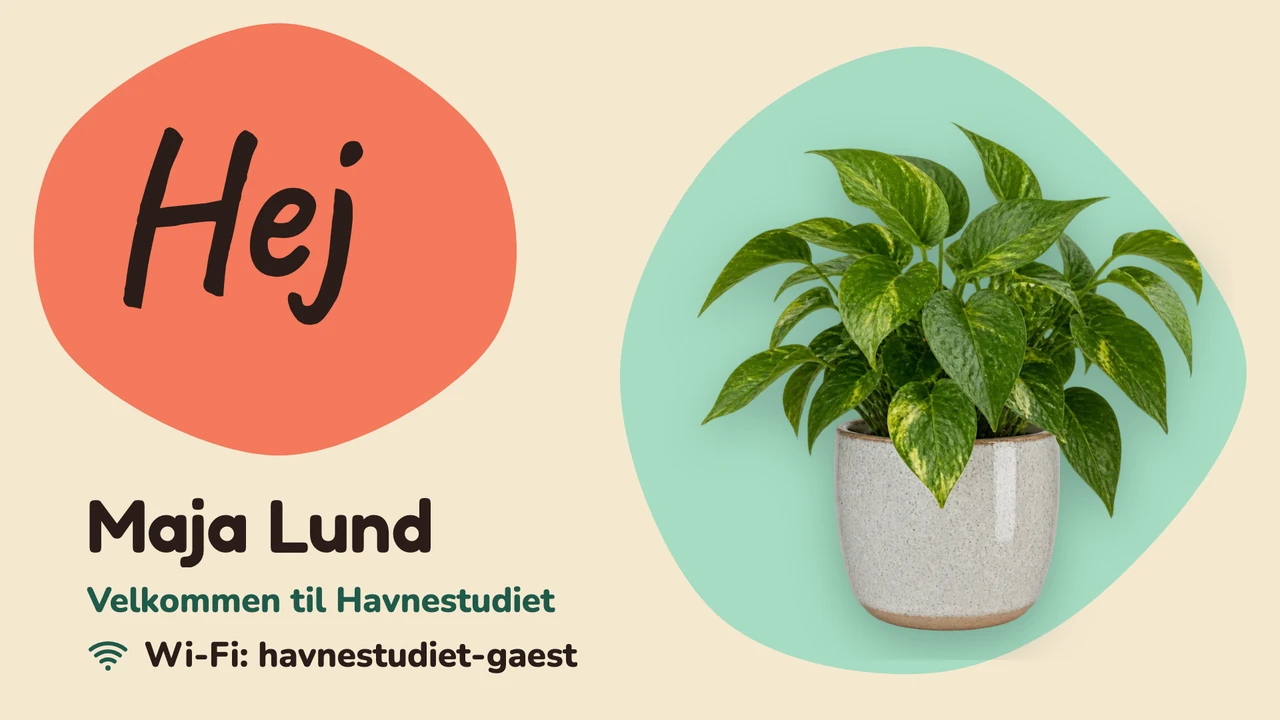 Hej-seddel til gæster