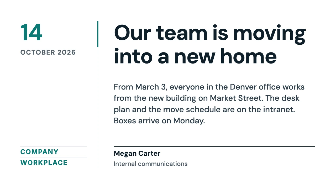 Broadsheet index card news