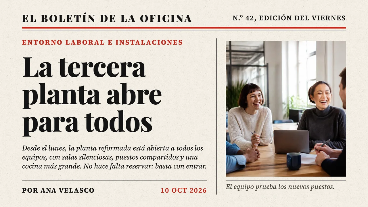 Portada de noticias internas