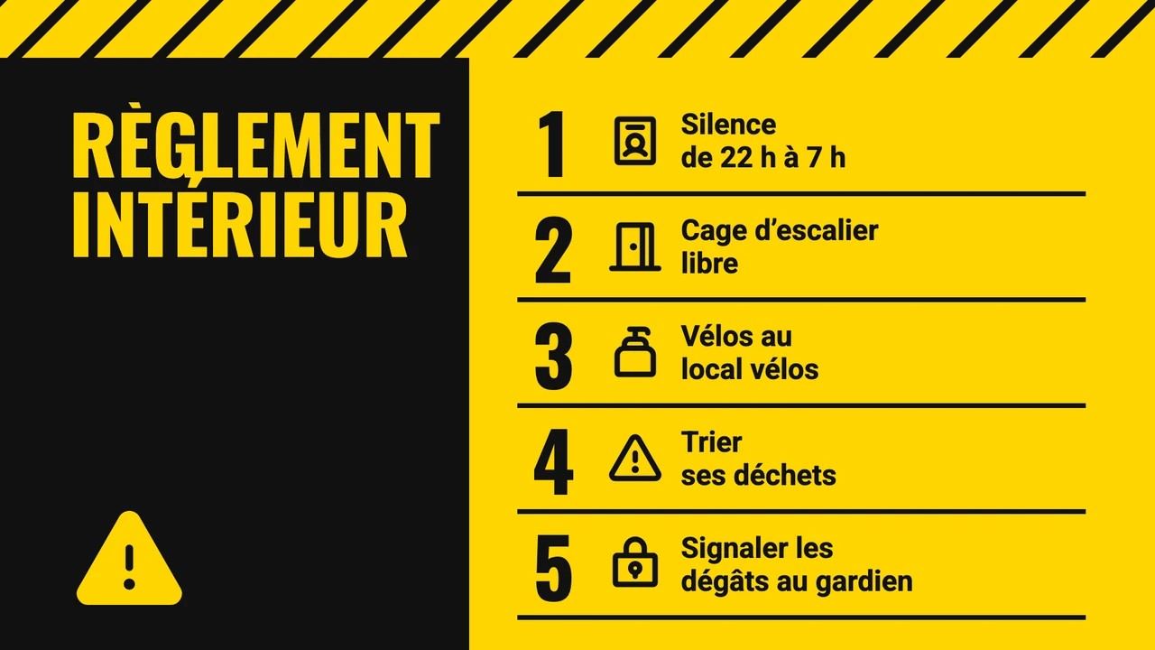 Règles bandes de danger