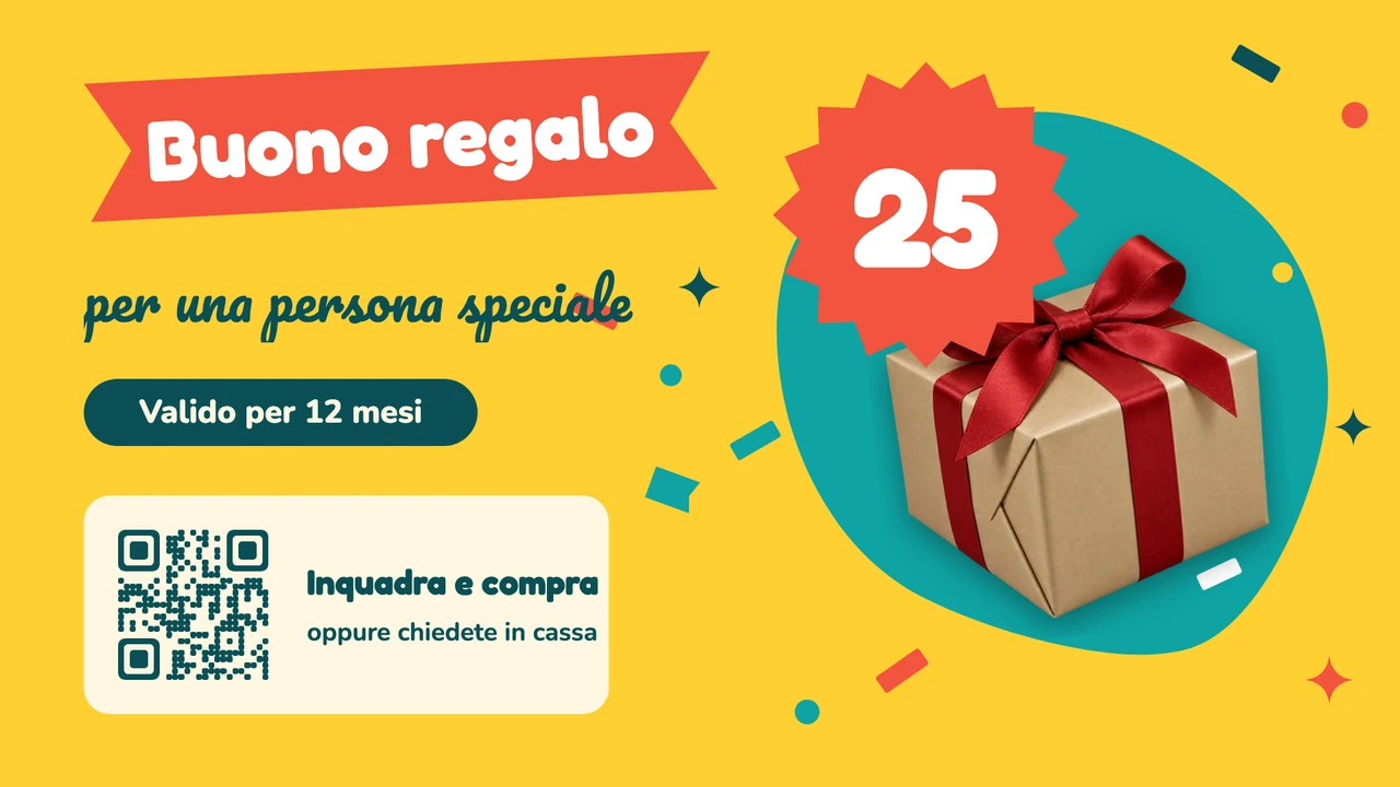 Buono regalo con fiocco