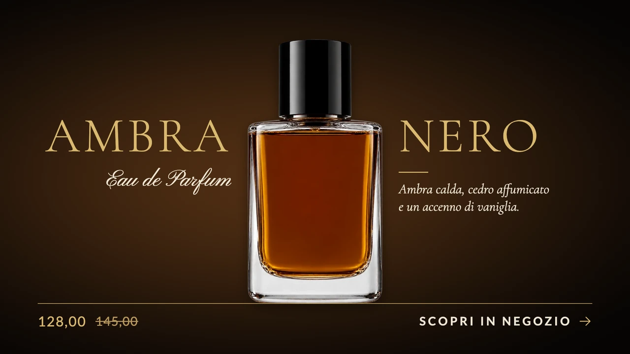 Flacone ambra da museo