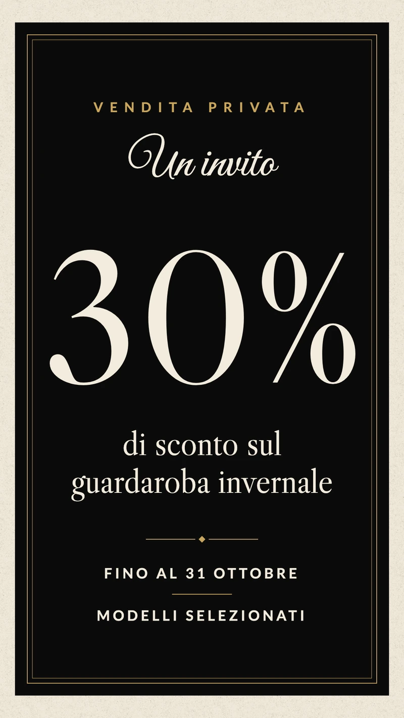 Invito alla vendita privata
