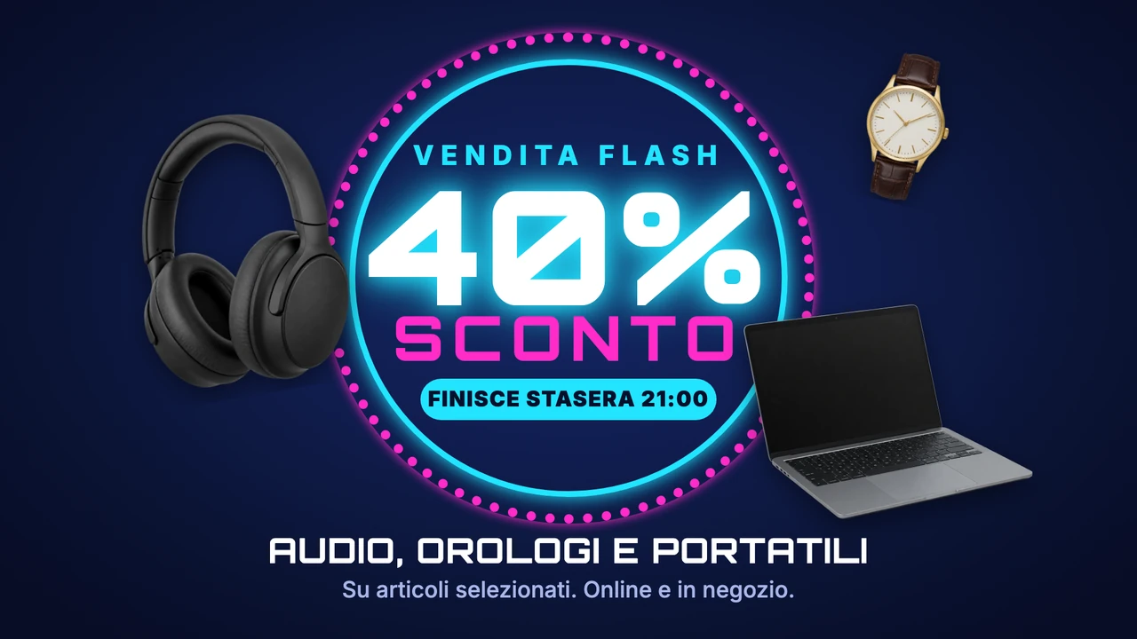 Sconto su quadrante neon
