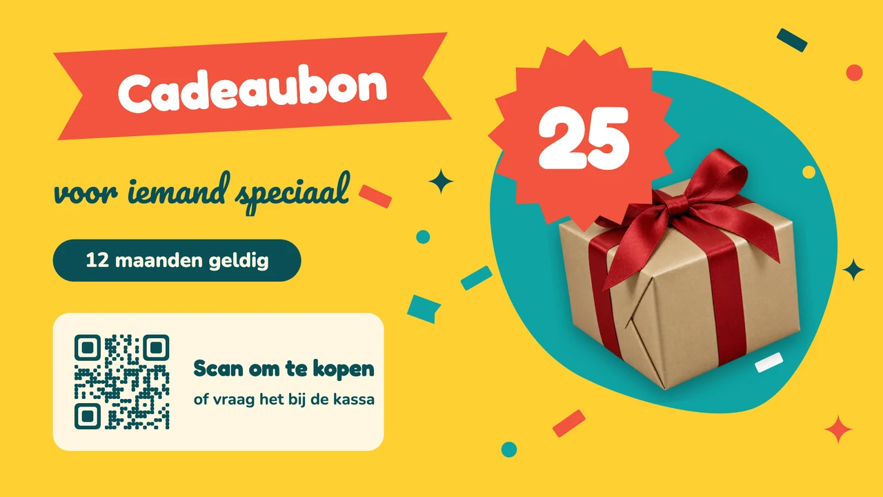 Cadeaubon met strik
