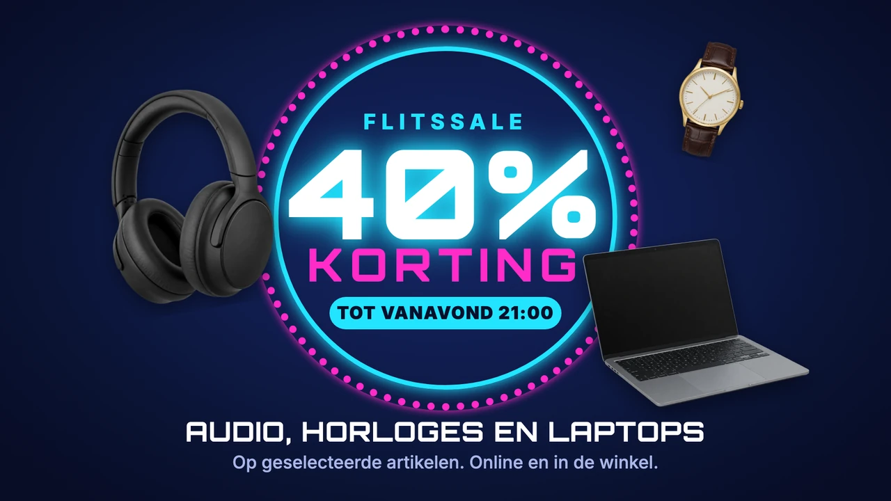 Neon wijzerplaat korting