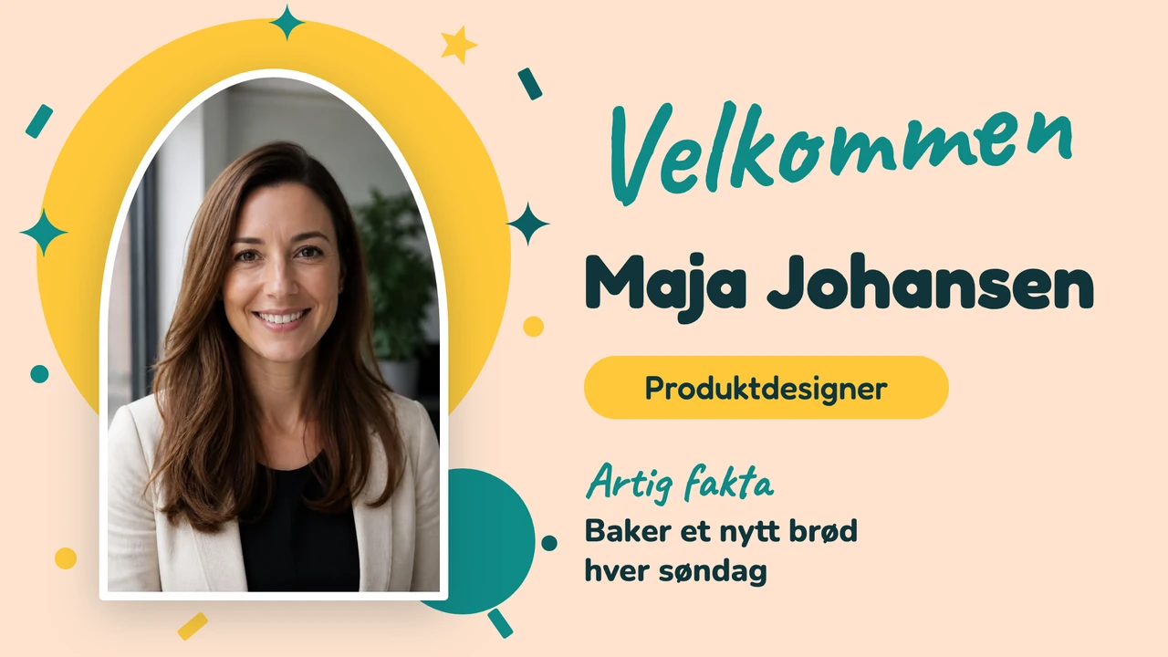 Festdør for ny kollega