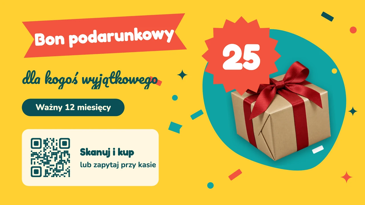 Bon podarunkowy ze wstążką