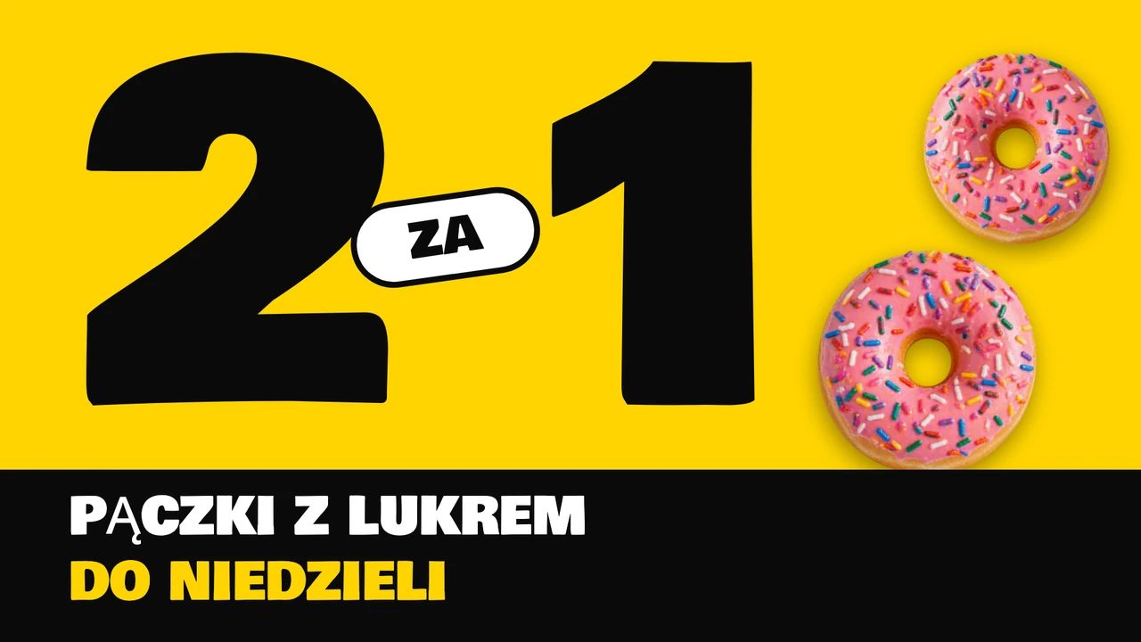 Gigantyczne cyfry 2 za 1
