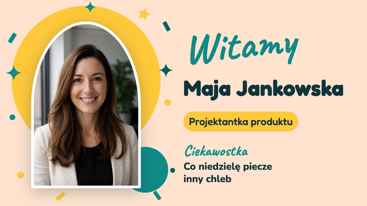 Powitanie w łuku z konfetti