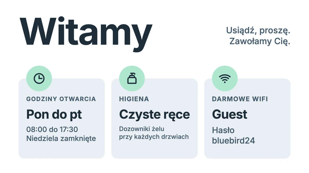Wielkie powitanie z kartami