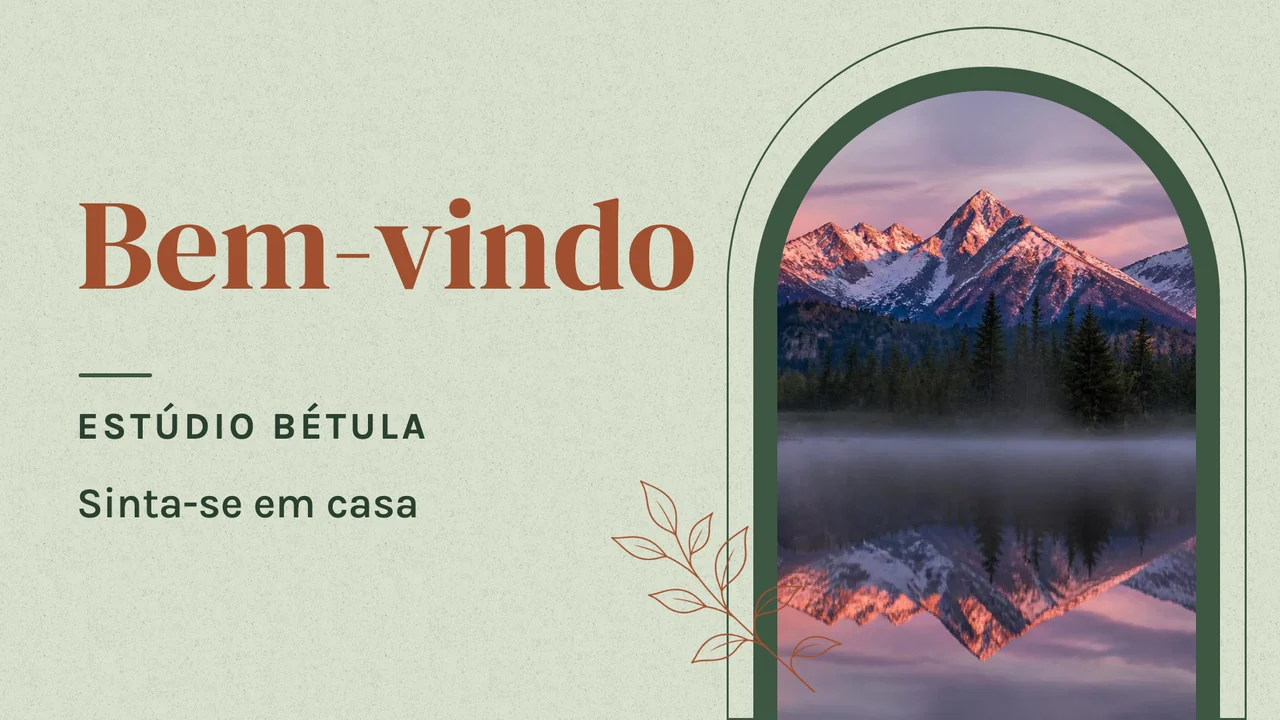 Boas-vindas em arco