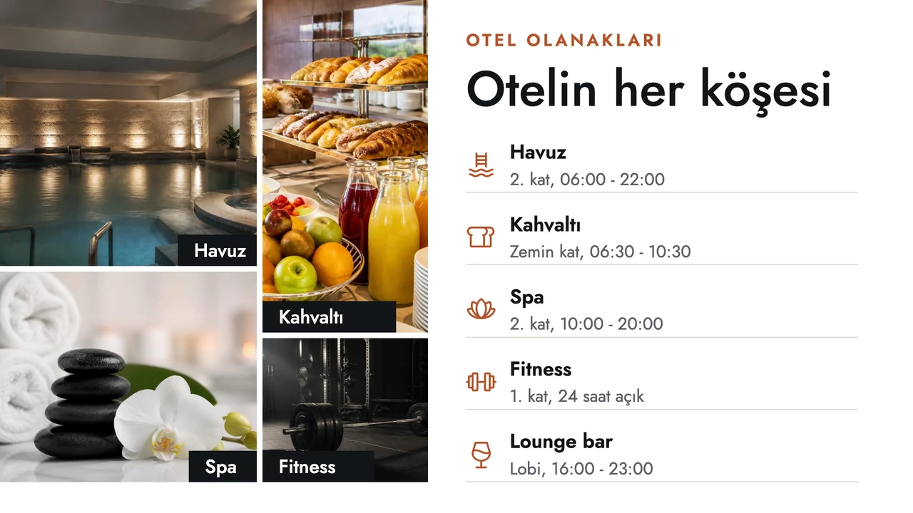 Kontak sayfası olanaklar
