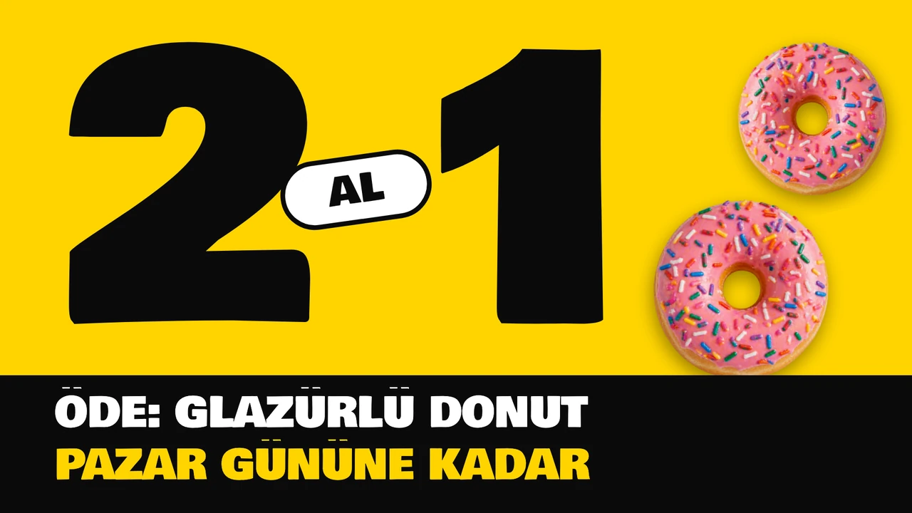 Dev rakamlı 2 al 1 öde