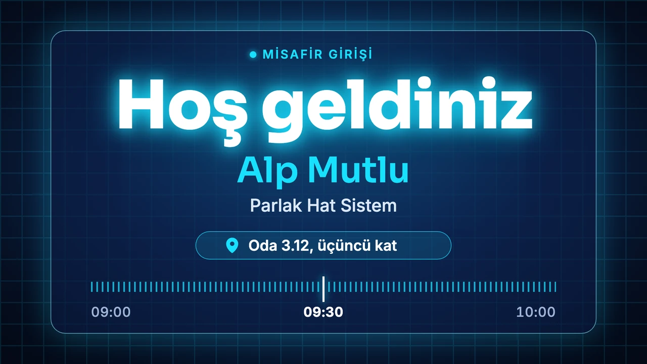 Cam panelli ziyaretçi